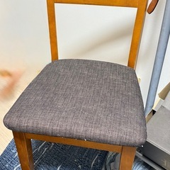 伸縮ダイニングテーブル 椅子2脚の画像