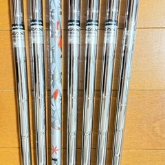 シャフト 7本セット 5〜P用6本+ ウェッジ用1本の画像