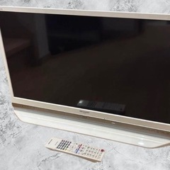 SHARP AQUOS:Blu-ray•HDD内蔵32インチ液晶テレビ/LC-32R30-W/2016年製　
の画像