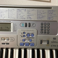 CASIO電子キーボードCTK591の画像