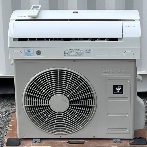 取付け可 ! !◇シャープ エアコン 14畳用 2020年製 プラズマクラスター エコ自動 単相100V　AY-L40S 高圧洗浄済み