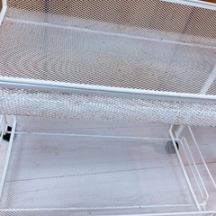 IKEA  ホールナヴァン ホワイト　ワゴンの画像