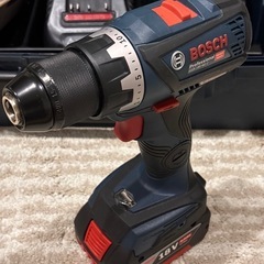 Bosch GSR 18V-60C コードレスドリル　＋　5Ah バッテリー2個　＋　ケースの画像