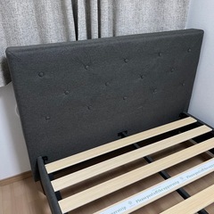 セミダブル　すのこ　ベットフレームの画像
