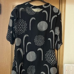 Wガーゼチュニックシャツの画像