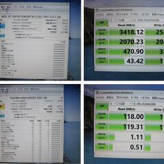 No.2-富士通D588V/i3/8100/3.60Ghz/メモリ16G中古M.2.2SSD512GサブHDD500G/DVD-RW/office2021の画像