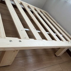 シングル　ベッドフレームの画像