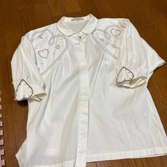 白綺麗目シャツの画像