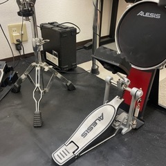 電子ドラム　アレシス クリムゾンメッシュキット（赤）　　の画像