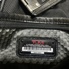 TUMI トゥミ ビジネスバッグ ブリーフケース 黒 ショルダー付　2wayの画像