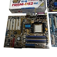 PC ジャンク　パーツまとめ　 GIGABYTE ASUS MSI マザーボードの画像