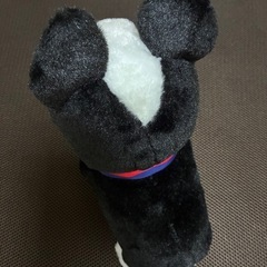 犬のぬいぐるみの画像