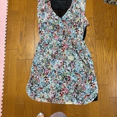 ZARA夏物ワンピースの画像
