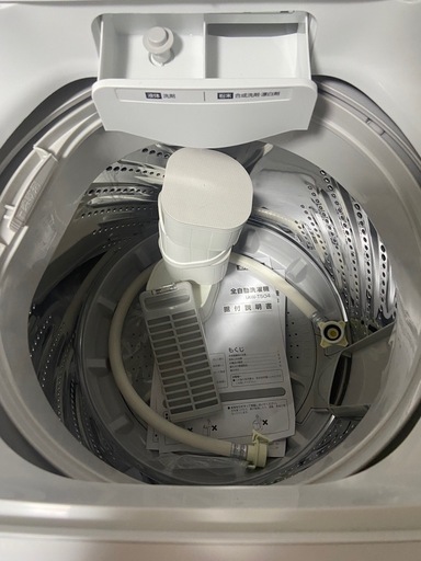 アイリスオーヤマ 5kg縦型洗濯機10回のみ使用美品