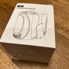 腰掛け扇風機　ファン　新品の画像