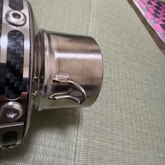 BMS-Rカーボンスラッシュサイレンサー Φ100 差込径Φ60.5の画像