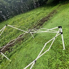 ワンタッチタープ 2m×2m ジャンクの画像