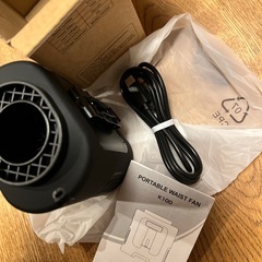 腰掛け扇風機　ファン　新品の画像