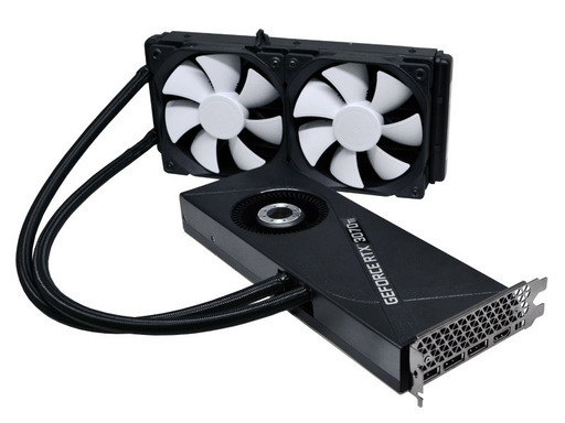 RTX3070Ti（サイコム独自簡易水冷） ※GPUのみ
