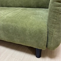 2人用ソファコーデュロイの画像