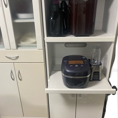 食器棚　家電収納　2点セットあげますの画像