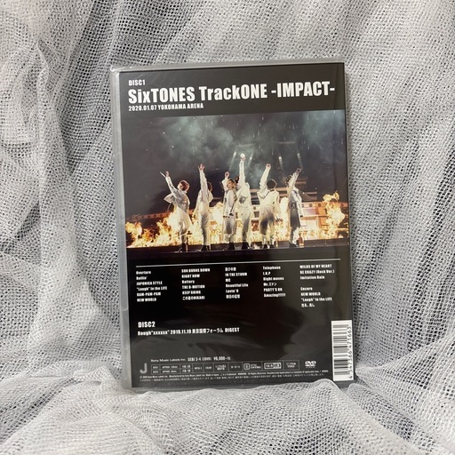【美品.値下げ交渉可能】SixTONES/TrackONE-IMPACT初回盤 TrackONE -IMPACT-（初回盤） DVD - メルカリ