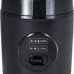 YAMAZEN マイコン炊飯器 YJE-M150(B) 0.5〜1.5合 ブラック 【値下げしました】の画像