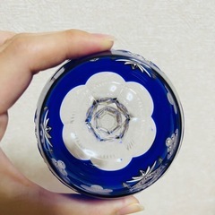 クリスタルカット　ブランデーグラス　
ペアグラス　の画像