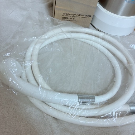 Amway BathSpring バス浄水器&未使用フィルター 