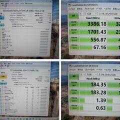 No.2-富士通D588B/i5/9500/3.00Ghz/メモリ16G新古品M.2.2SSD1000GサブHDD1000G/DVD-RW/office2024の画像