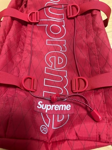 supreme　シュプリーム　リュック　バックパック　18FW レッド