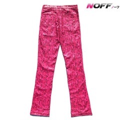 AONE4SURE PINK SNAKE SLATT PANTS 韻マン着用の画像