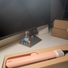 ht01　Dyson airstrait さくらチェリー　ドライヤー　アイロンの画像