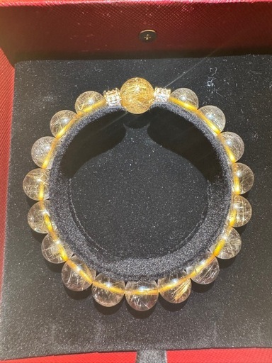 【AAA級】【ゴールドルチル】【極上品】【極透明】