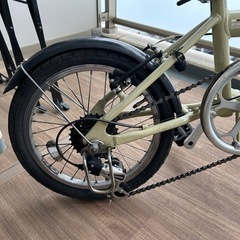 CAPTAIN STAG 折りたたみ自転車 6段変速
の画像