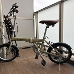 CAPTAIN STAG 折りたたみ自転車 6段変速
の画像