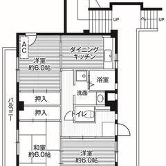 ◆敷金・礼金が無料！◆ビレッジハウス山崎3号棟 (403号…