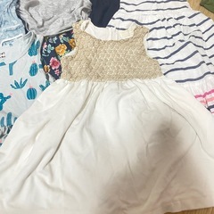 110cm 120cm ワンピースの画像