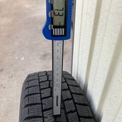165/65R14　ダンロップ　WINTER MAXX WM01　スタッドレスタイヤ　4本　2019年製　残溝約7mm　中古の画像