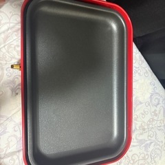 BRUNO コンパクトホットプレート レッドの画像