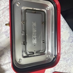 BRUNO コンパクトホットプレート レッドの画像