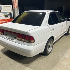 星野レーシングホイール付き！タイヤバリ山！ 日産 サニーの画像