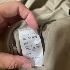 レディース　コート　LLの画像