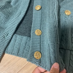 レディース　ニットカーディガン　Lの画像