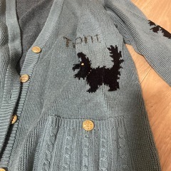 レディース　ニットカーディガン　Lの画像