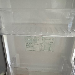 SHARP冷蔵庫の画像