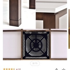 こたつテーブルの画像