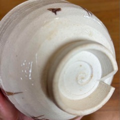 織部焼 茶碗 陶器の画像