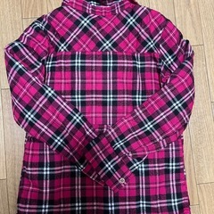 キッズ   ピンク  長袖シャツ  130センチの画像