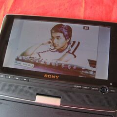 ジャンクソニーポータブルDVDプレーヤーの画像